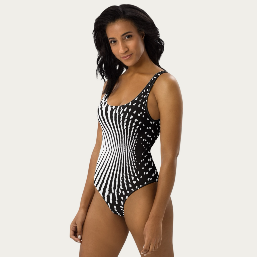 Loon Pattern - Women's One‑Piece Swimsuit