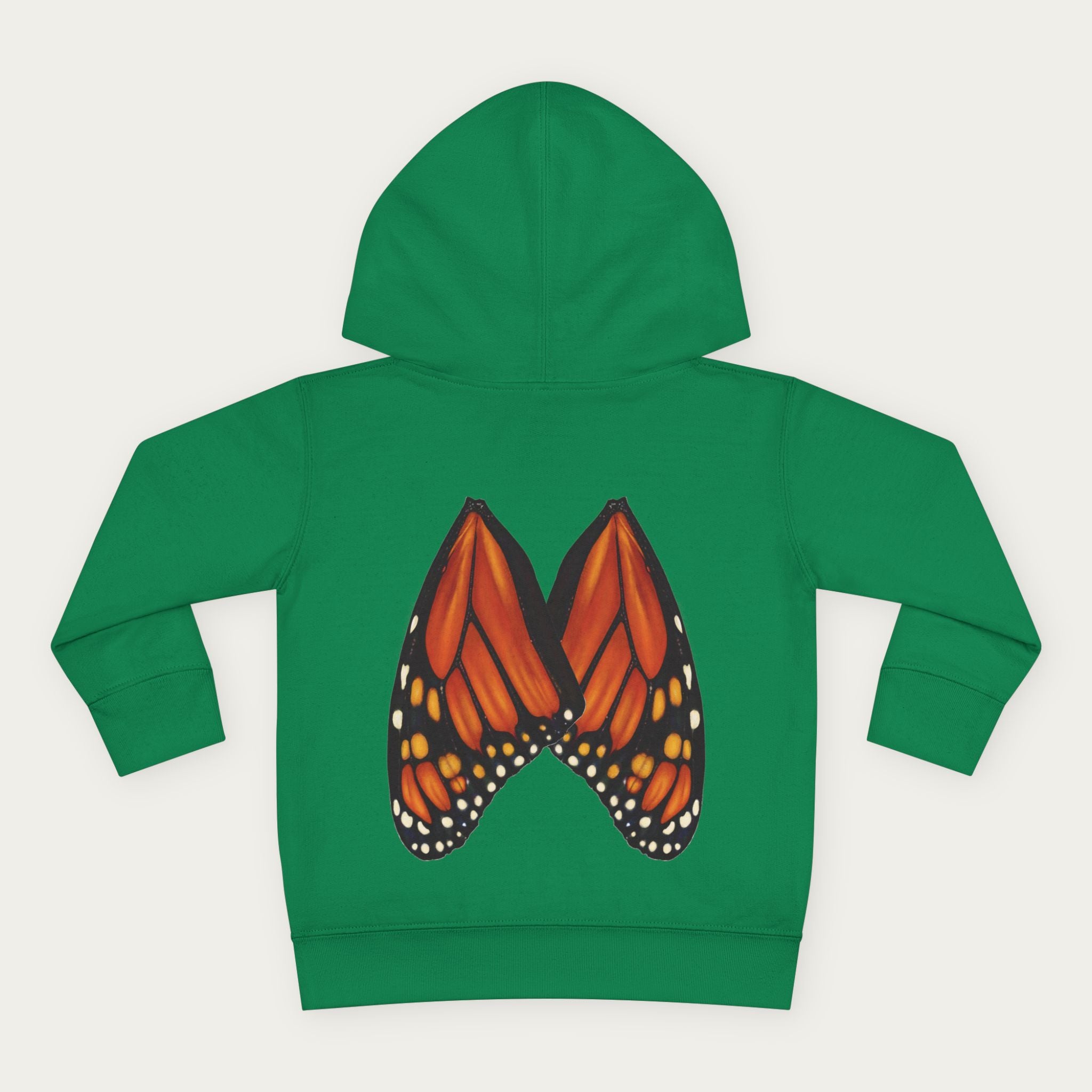 Toddler Monarch Wing Hoodie — Nature‑Inspired Playwear