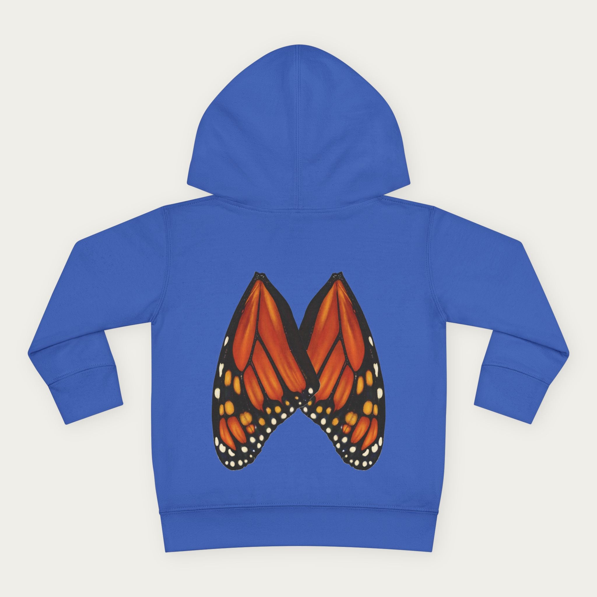 Toddler Monarch Wing Hoodie — Nature‑Inspired Playwear