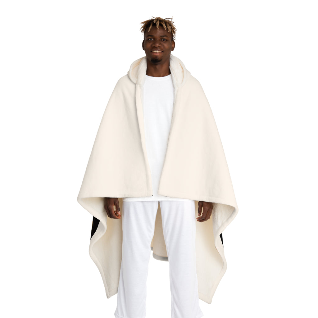 Hooded Sherpa Blanket - Monarch Butterfly Wings