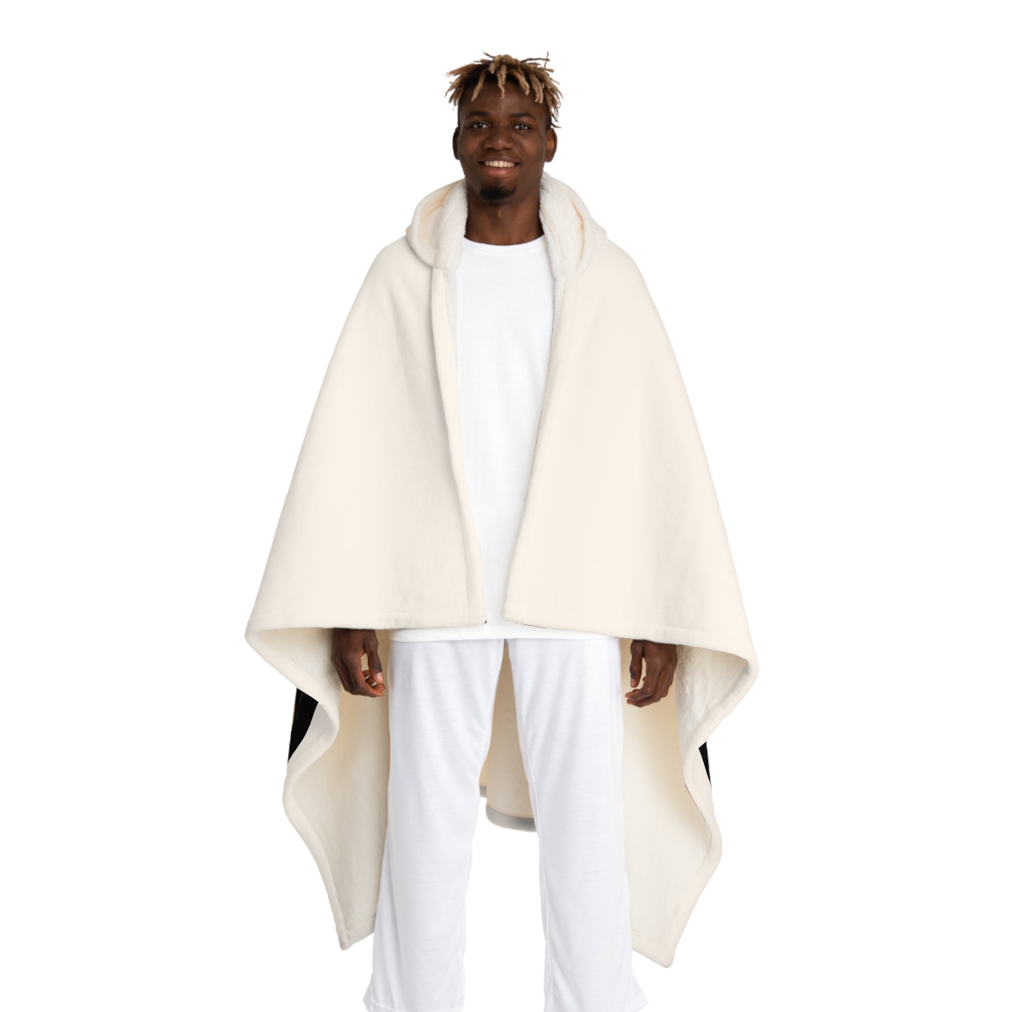 Hooded Sherpa Blanket - Monarch Butterfly Wings