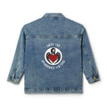 Women’s Denim Jacket - Loon Circle - Boundary Waters Edition