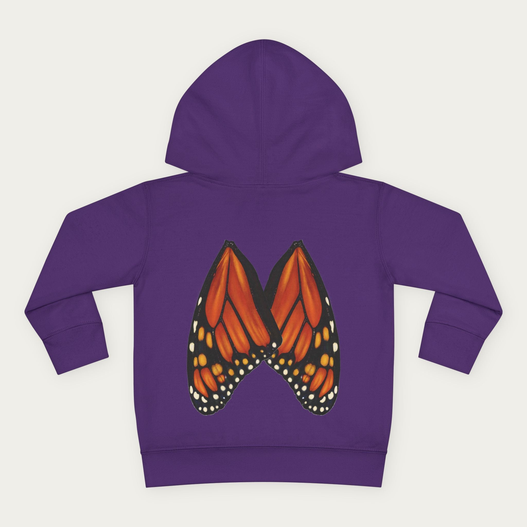 Toddler Monarch Wing Hoodie — Nature‑Inspired Playwear