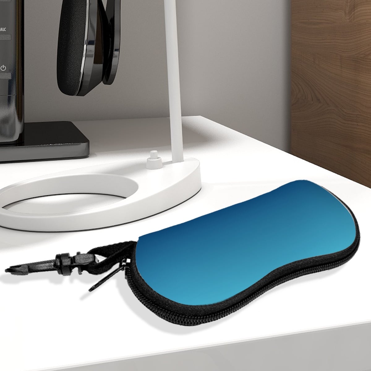 Clip and Zipper Eyeglass Case - BWCA Loon