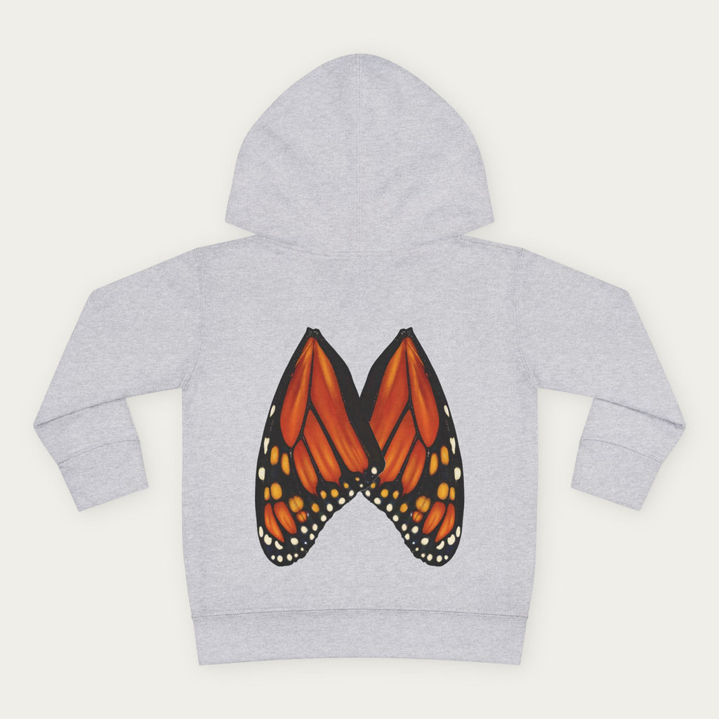 Toddler Monarch Wing Hoodie — Nature‑Inspired Playwear