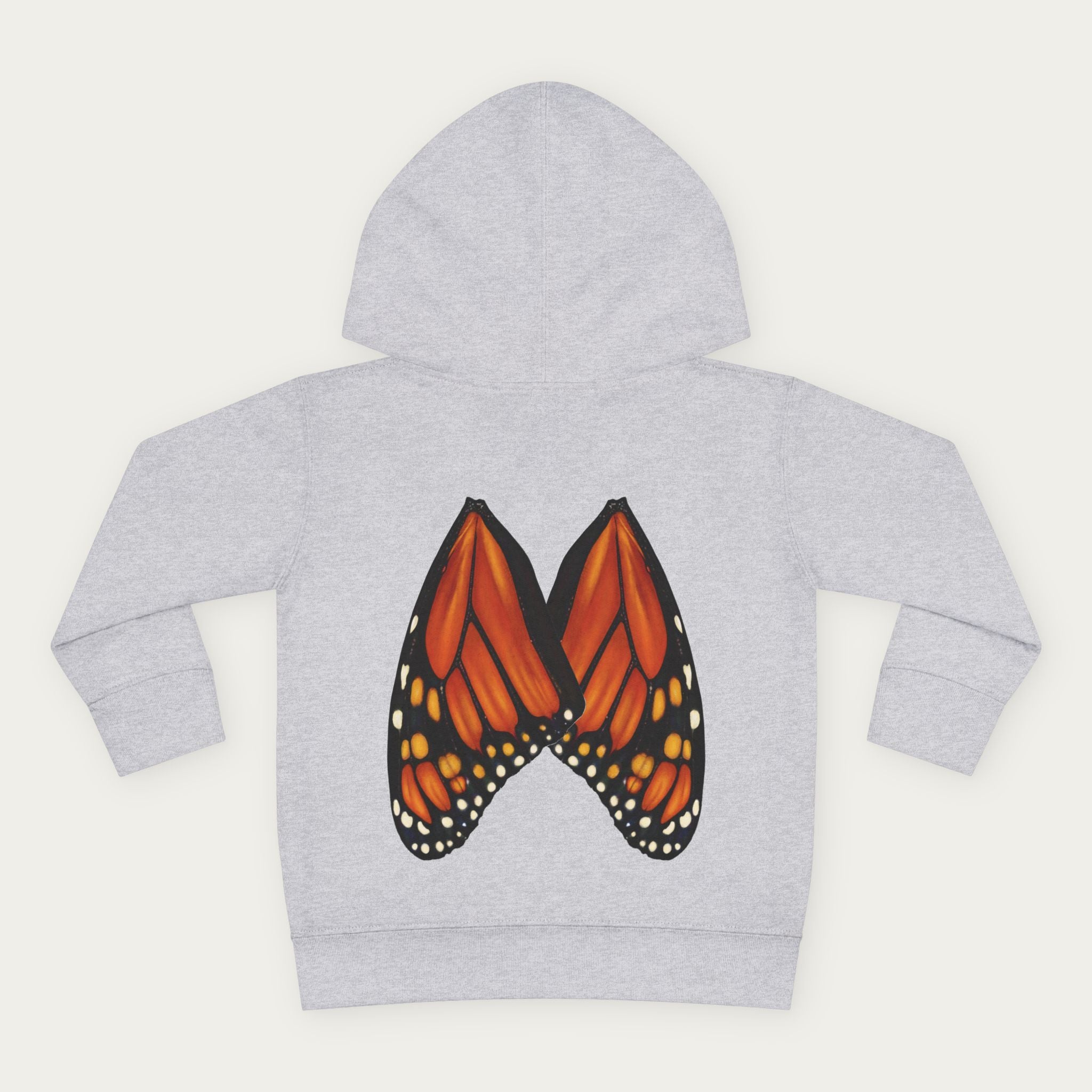 Toddler Monarch Wing Hoodie — Nature‑Inspired Playwear
