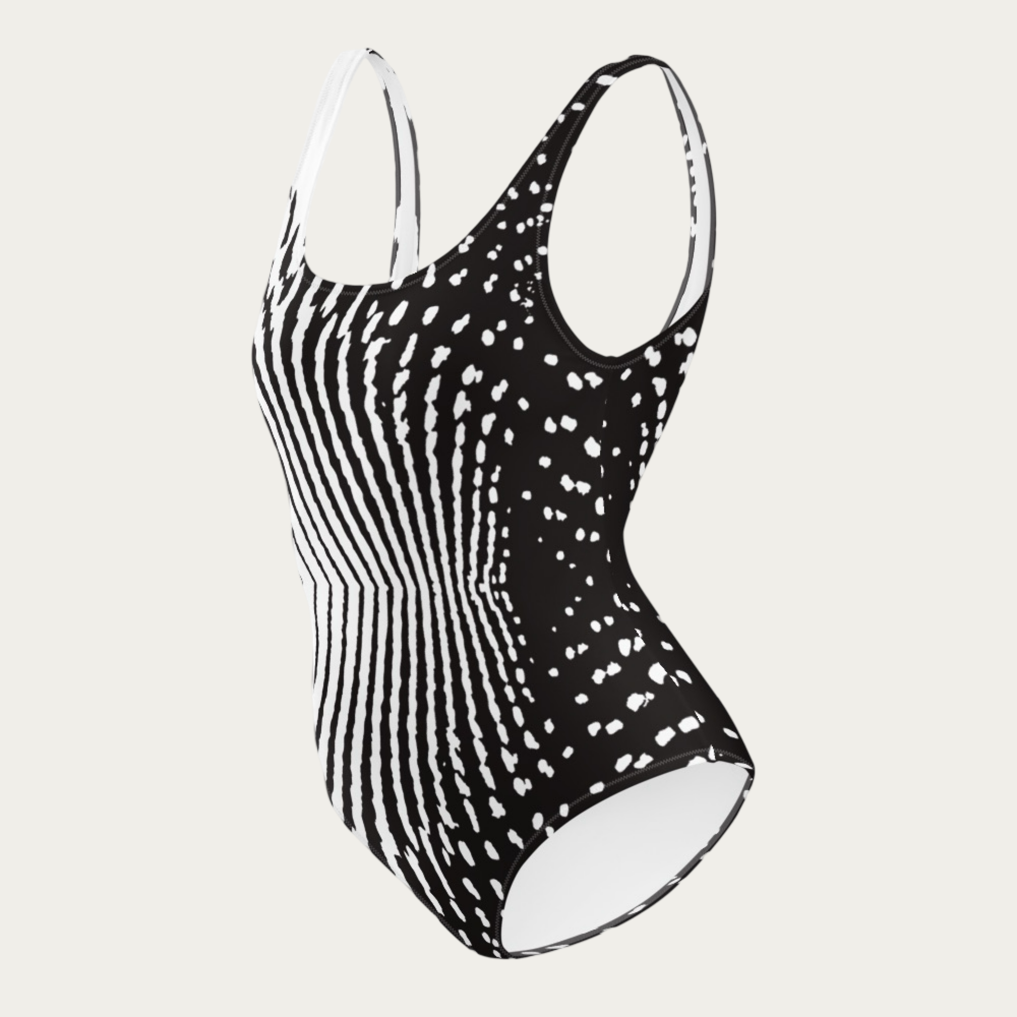 Loon Pattern - Women's One‑Piece Swimsuit