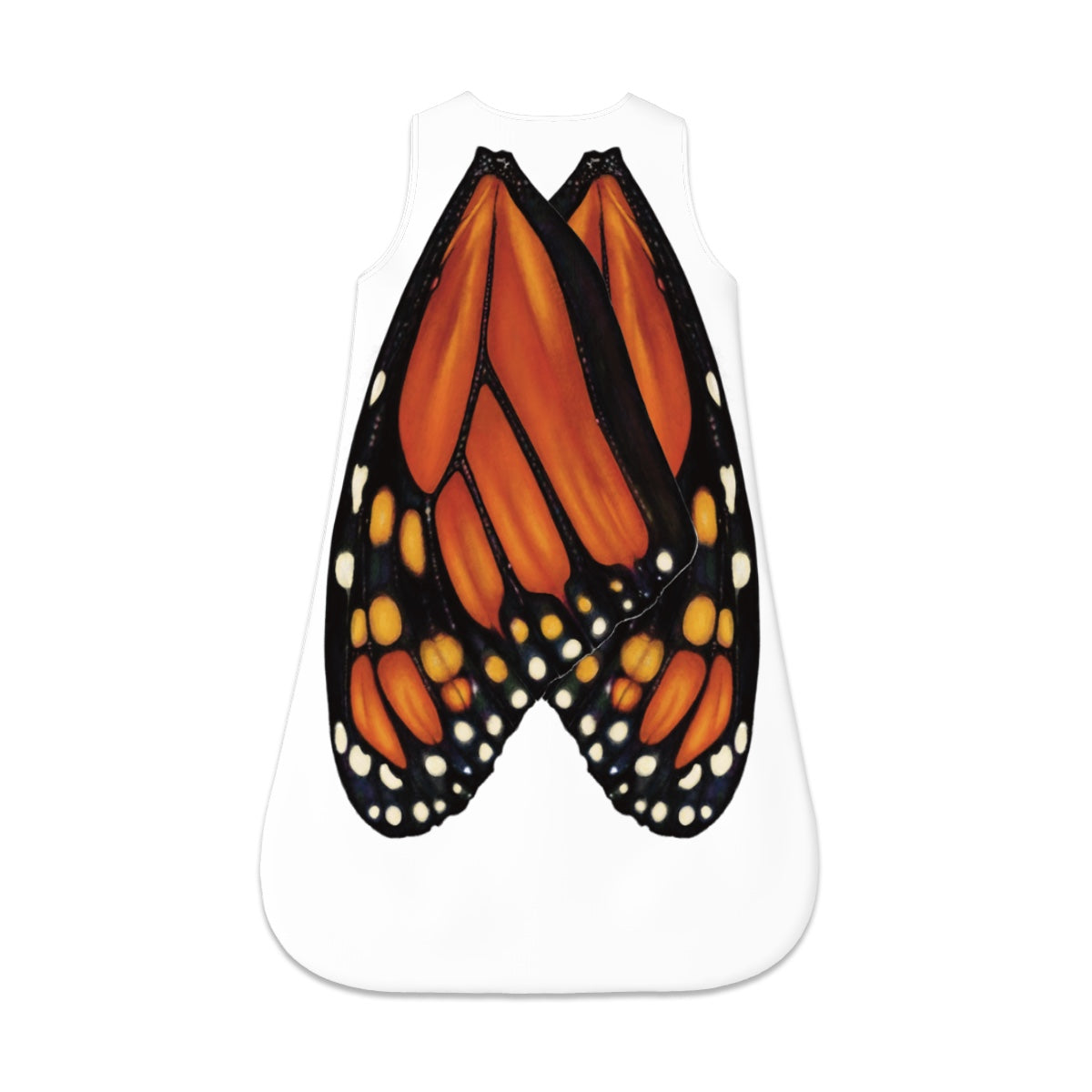back-view-white-baby-sleep-sack-monarch-wing-illustration-by-minnesota-butterfly-conservation-artist