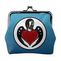 Vegan Leather Kiss Lock Coin Purse - BWCA Loon