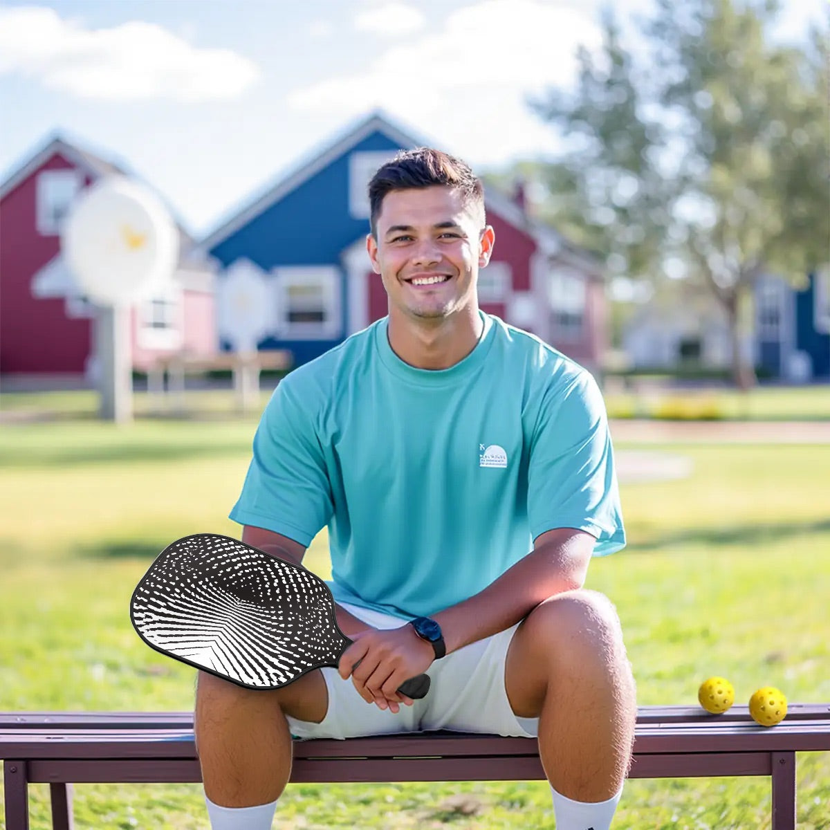 Loon Print - Pickle Ball Paddle