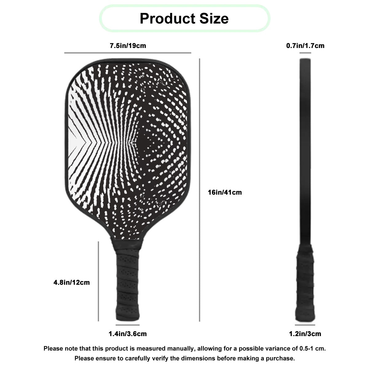 Loon Print - Pickle Ball Paddle