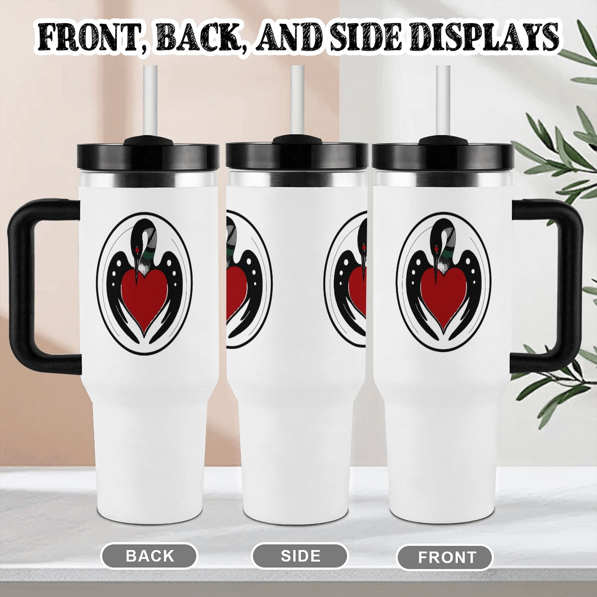 40oz Tumbler - BWCA Loon (Made in USA)