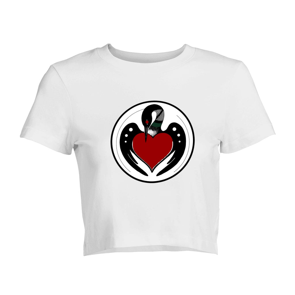 Crop Tee - BWCA Loon - Made in USA
