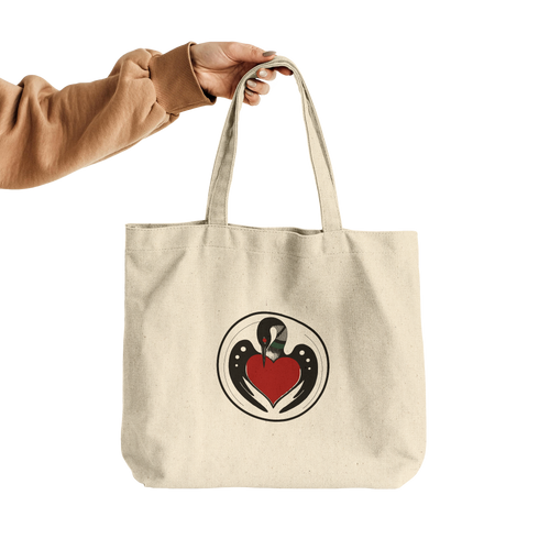 minnesota-circle-loon-emblem-mn-artist-drawn-cotton-canvas-tote-grocery-size-hand-holding-bag