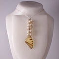 real butterfly wing necklace set Short lined kite butterflies eurytides agesilaus pearl silver on mannequin