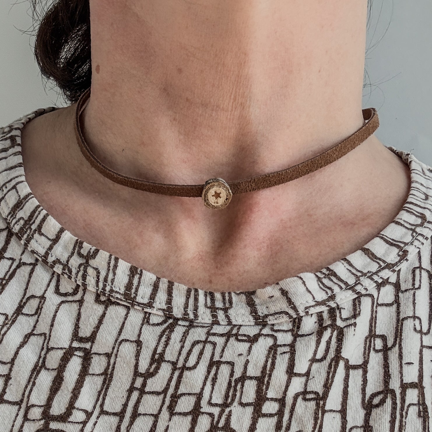 Tree - Made Star on Leather - Isms Butterfly Conservation ArtMultiwear jewelry