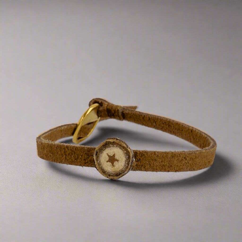 Tree - Made Star on Leather - Isms Butterfly Conservation ArtMultiwear jewelry