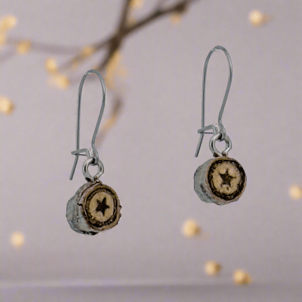 Tree Star Earrings - Isms Butterfly Conservation ArtEarrings